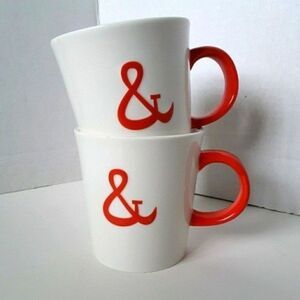 2 Starbucks coffee/tea cups